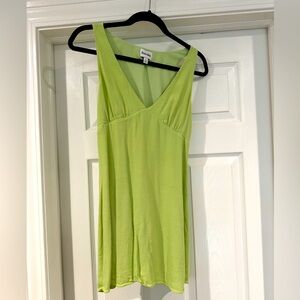 Aritzia green summer dress